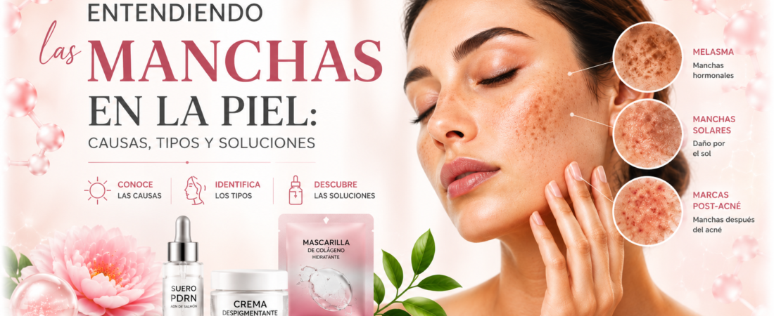 Entendiendo las Manchas en la Piel: Causas, Tipos y Soluciones