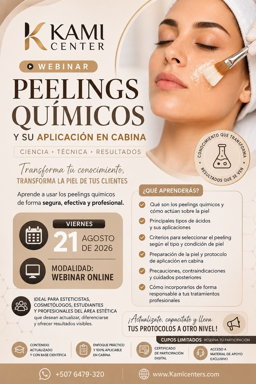 Webinar: Peelings Quimicos