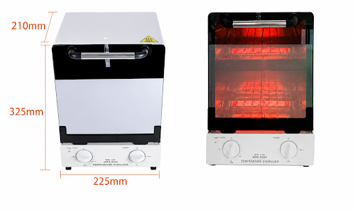 Esterilizador Ajustable de Alta Temperatura