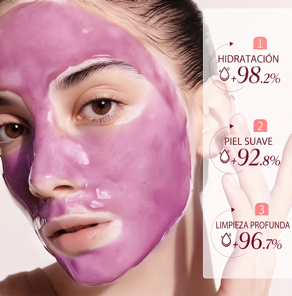 Caja de Mascarillas de Colágeno Rosa
