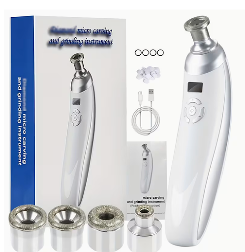 Mini Dermabrasión Facial de 4 Piezas